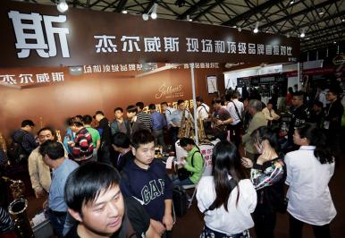 [杰爾威斯]薩克斯國際樂器展場場人氣火爆